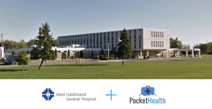 west haldimand general hospital chooses pockethealth