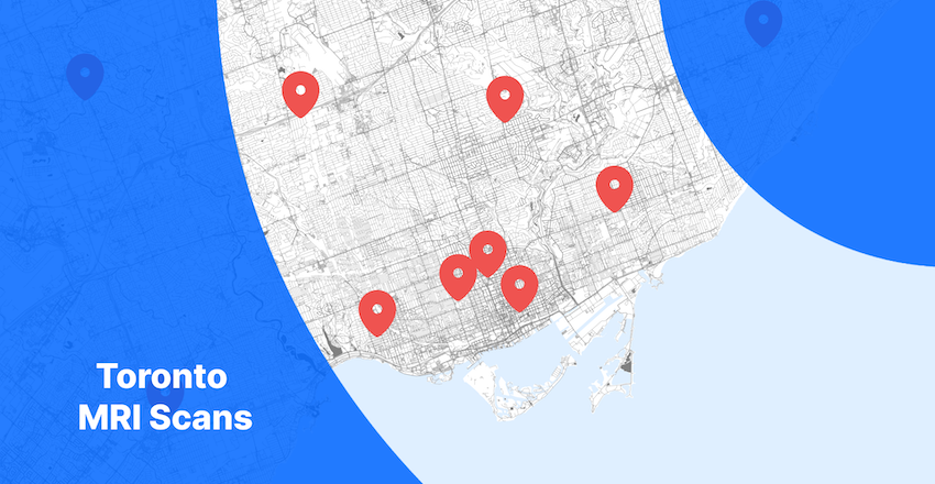 MRI Scan Toronto Map