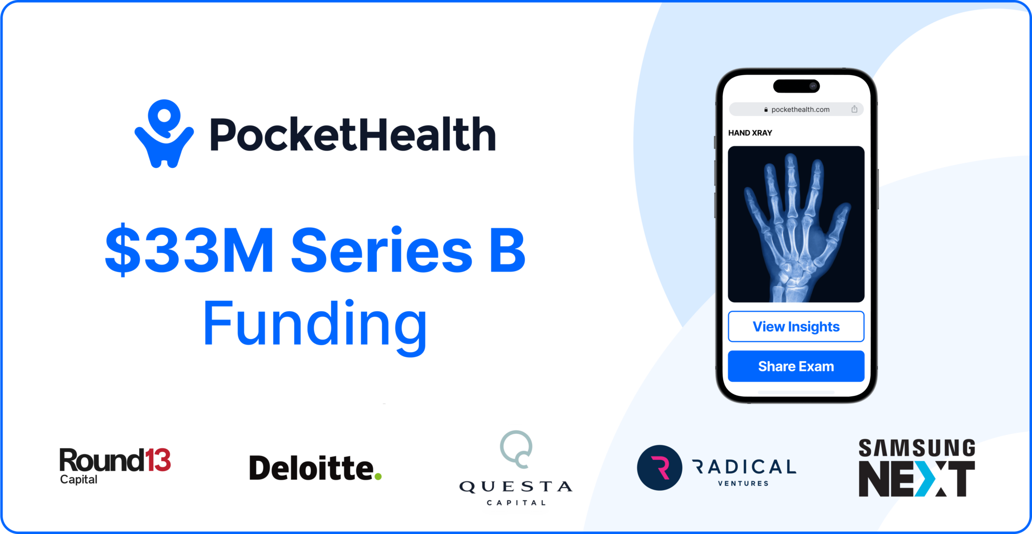 PocketHealth Closes $33M USD In Series B Funding | PocketHealth